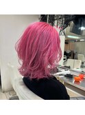 くびレイヤーピンク大人可愛い◯