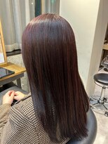 ヘアリゾート粋 トゥジュ 池袋東口店(tujuh)&nbsp;透明感/艶髪/ナチュラルストレート/まろやかブラウン