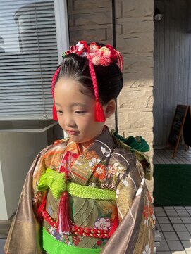 サクラ(SAKURA) 七五三/7歳/日本髪/着付/ヘアセット/メイク/鎌倉/深沢/大船
