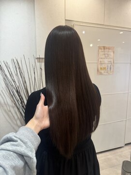 ウタリ(utari) 艶髪チョコレートブラウン【難波 桜川/髪質改善】