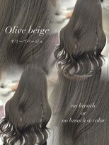 アイシー 表参道(ICY)&nbsp;艶オリーブベージュグレージュ透明感カラー