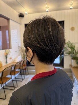 グッデイ ヘアー(GOOD DAY HAIR) 【GOOD  DAY  HAIR】 ボブ ダブルカラー  似合わせカット 下北沢