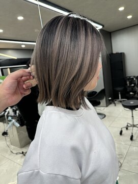 ラナン(Ranun) ハイライトバレイヤージュ艶髪