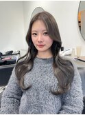 ☆透明感グレージュ☆オリーブグレージュ☆韓国ヘア☆久留米☆