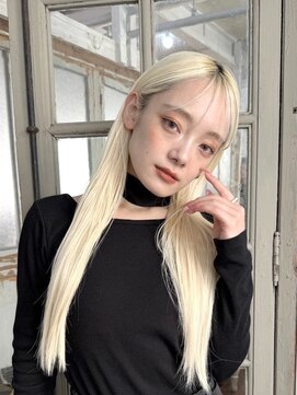 ニコ トウキョウ 渋谷(nico TOKYO) ホワイトブロンドダブルカラーケアブリーチハイトーン