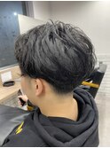 アップバングショート