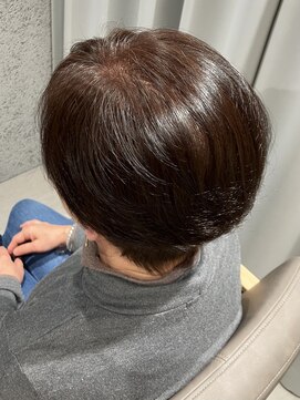 初台カラー オーガニックカラーリタッチ