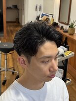 ザデイトウキョウ 表参道 青山(THE DAY TOKYO)&nbsp;癖毛ショート/リバースショート/メンズカット/大人メンズ