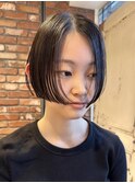リップラインボブ　ショートボブ　ミニボブ