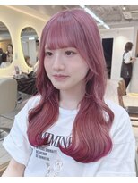 テトラ バイ ネオリーブ 横浜西口店(tetra by neolive)&nbsp;ハイトーンピンクカラー＊*【横浜／横浜駅】