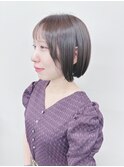 ＊内巻きボブ顎ラインボブぱっつんボブ切りっぱなしボブ軽めボブ
