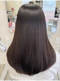 髪質改善カラー×ラベンダーチョコレート