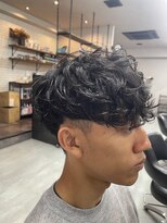 シーク 千葉中央駅(SEEK)&nbsp;MEN’S HAIR/サーフカール/刈り上げセンターパート/千葉駅