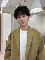 ハニー 町田(HONEY)&nbsp;シャドウパーマ/メンズパーマ/黒髪マッシュ/