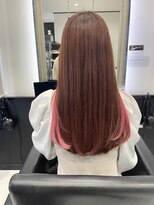 ヘアーデザイン ジェルム(Hair Design germe)&nbsp;インナーピンク #しのだスペシャル