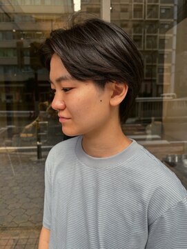 ハマモト センターパートショート