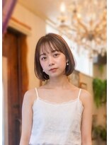ココラー(COCOlar)&nbsp;透明感カラーで魅せる上品ツヤ髪大人ボブ