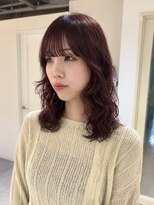 パトゥ 京都四条烏丸(patou)&nbsp;暖色カラー＋ミディアムパーマ◎