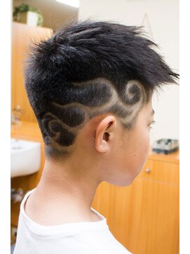 カプリヘアーデザイン(Capri Hair design) キッズバリアート☆ベリーショート