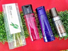 様々なヘアケアアイテムを揃えています♪