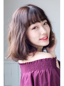 ヘアラヴィ(hair La Vie) ふわふわ波ウェーブボブ