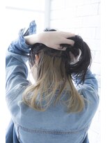 ミエル ヘア 新宿(miel hair)&nbsp;ブラックandインナーブリーチ