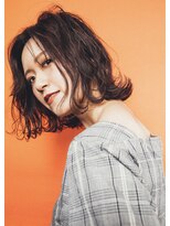 ヘアメイクエイト 丸山店(hair make No.8)&nbsp;【担当＊岩切祐樹】切りっぱなしボブ