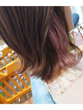 アンカー バイ ラフ(anchor by Laf) 大人ボブ×イヤリングカラー☆