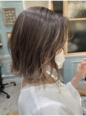 【Lond fleur 石畑結華】ハイライトがはえる切りっぱなしボブ