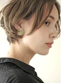 30代 骨格美 すっきり クール 手入れ簡単 ショートヘア