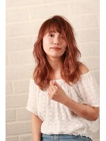 ヘアリゾートユア 新大久保店(hair resort YuA)&nbsp;レッドミディアム