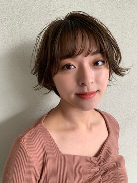 アピッシュ 国分寺(apish) 自然で可愛い☆小顔ショートパーマ/前田真吾