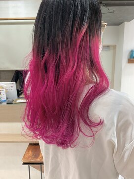 トムキャット(TOM CAT) ブリーチ ダブルカラー グラデーションカラー ピンク