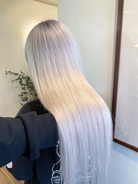 アンククロス 青山店(ANKH CROSS) 《アンククロス青山》エクステでホワイトブロンド（天水悠斗）