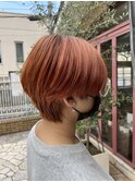 ピアスが似合うショートカット
