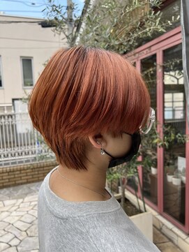 アース 高田馬場店(HAIR&MAKE EARTH) ピアスが似合うショートカット