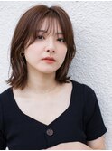 韓国風重めミディ