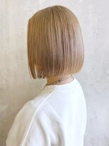 アルバム 渋谷パルコ(ALBUM)&nbsp;ブロンドベージュ_グレージュカラーボブウルフ_ba374872