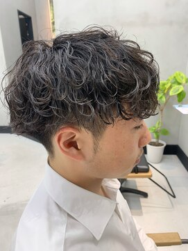 ネオン(NEON) 20.30代にもオススメ！時短セット！波巻きパーマ