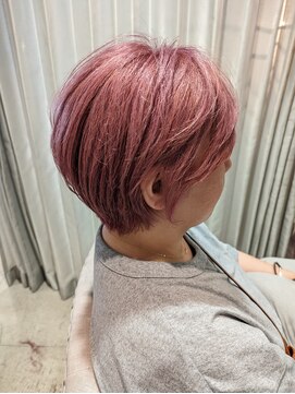 ドット ヘアー(dot.hair) ピンクカラー