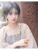 サードバイローラン(THiRD by ROULAND)&nbsp;大人ガーリーモードチョコレートレイヤーカット小顔カットくびれ