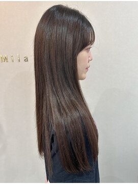 ミラ(Mila) 最高級人毛100%★ナチュラルシールエクステ80本