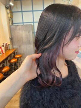 ナンバー エアロ 横浜(N° +aero) デザインカラー/ケアブリーチ/派手カラー/グラデーション