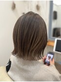 大人かわいいくびれボブ