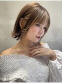 フェイスフレーミング/外ハネボブ
