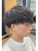 マッシュ ナチュラル ソフトツイストパーマ