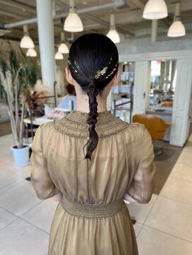 オブジェ シエル(obje't ciel) 【obje't ciel】ヘアセット/パーティースタイル【暮石唯】