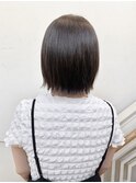 【morio成増/一戸】ストレートパーマ切りっぱなしボブ