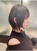 ☆横顔美人なボブウルフ ウルフカット