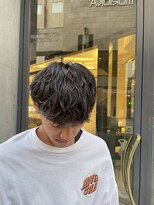 ヘアサロン アウラ(hair salon aura) シャドウパーマブリーチパーマニュアンスパーマ波巻きパーマ